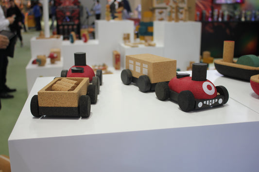 elou Cork Freight Toy Train