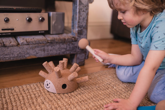elou Hedgehog Cork Toy