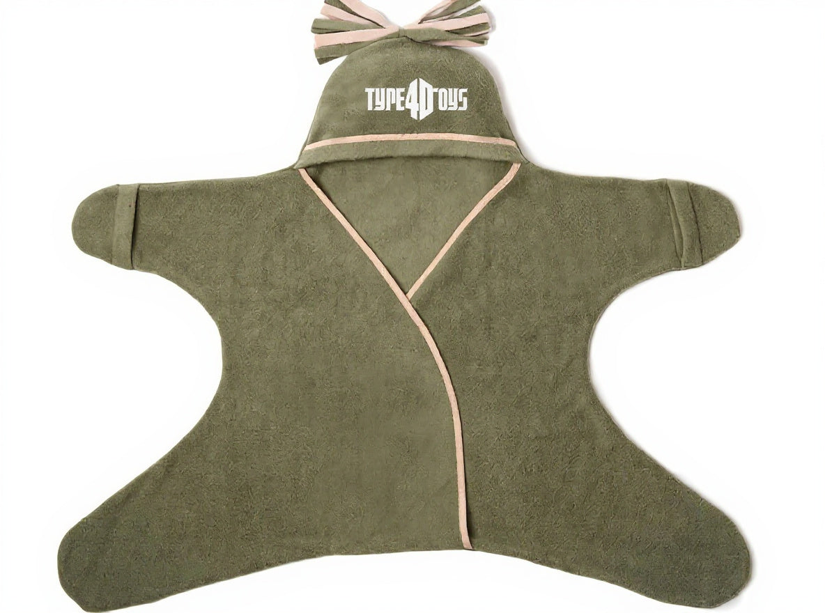 Soft Baby Swaddle Wrap – Cozy Hooded Blanket