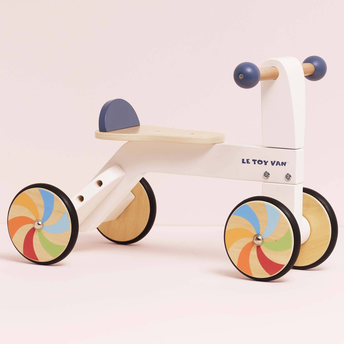 Wooden Rainbow Ride On Trike
