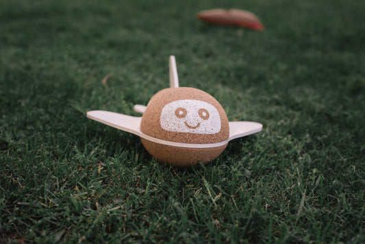 elou Bubble Plane Cork Toy