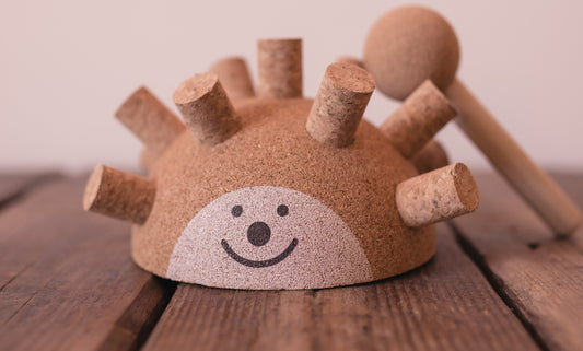 elou Hedgehog Cork Toy