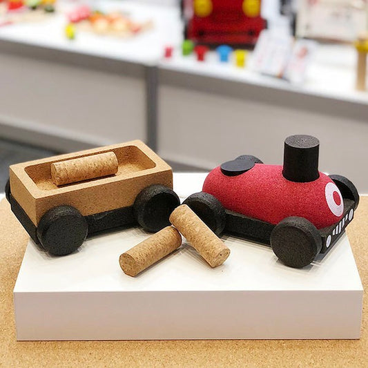 elou Cork Freight Toy Train