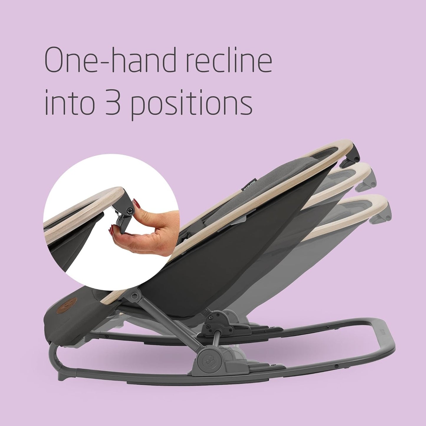 Comfort Baby Bouncer with Toys – Adjustable Soft Seat