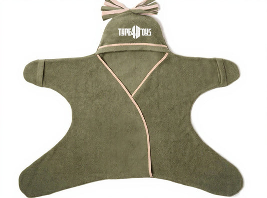 Soft Baby Swaddle Wrap – Cozy Hooded Blanket