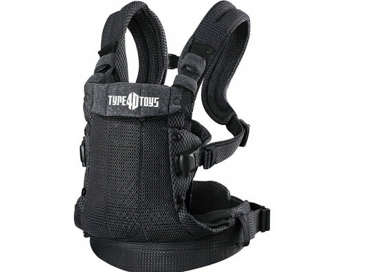 Breathable Adjustable Baby Carrier – Ergonomic Front & Back Support
